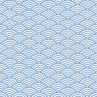 Japanese Pattern SEIGAIHA