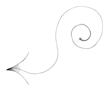 Araknoid Web Oku - Kasvetli Cadılar Bayramı Konsepti - Çizim Vektörü İllüstrasyonu  