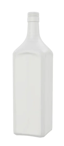 Bottle Packaging Mockup Design Project Mock Illustration Isolate White Background — Stock Photo, Image