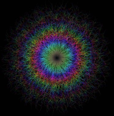 Yuvarlak Yanardağ Pıhtısı - Grafik Elementi