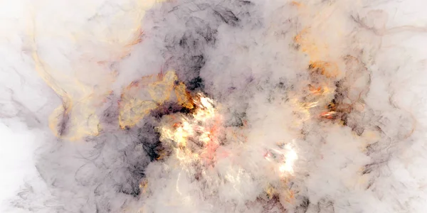 Fraktal Uzaylı Asperatus Bulut Fırtınası - Fraktal Sanat 