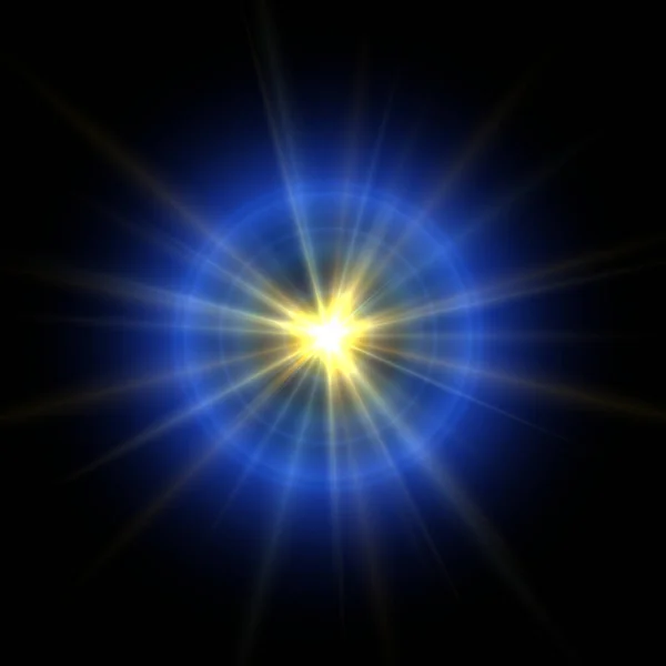 Światło Reflektorów Splendor Belkami Halo Streszczenie Blasku Tła — Zdjęcie stockowe