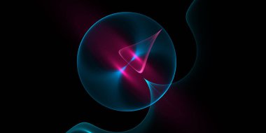 Higgs Boson God Particle - Visualization of Quantum Physics Concept Design clipart