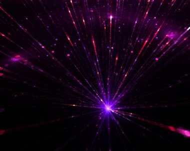 Hight Energy Hadron Çarpışması Kuantum Fiziği Konsepti - Atomaltı Parçacık Füzyonu - Kuantum Atlaması, Dalgalanma, Çarpışmalar, Yörüngeler 
