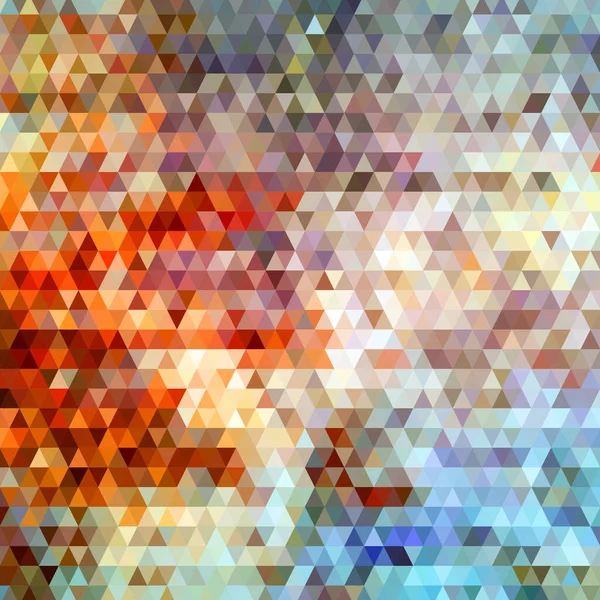 Vektor Abstrakter Geometrischer Dreieckshintergrund Trendy Triangle Polygonal Mosaic Template Pattern — Stockvektor