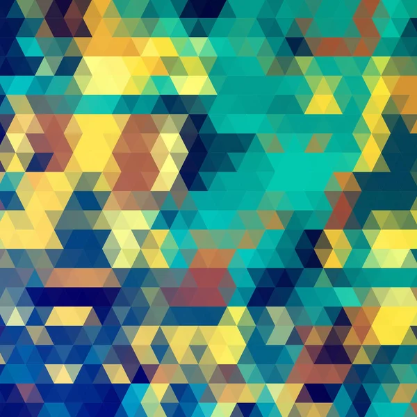 Vektor Abstrakter Geometrischer Dreieckshintergrund Trendy Triangle Polygonal Mosaic Template Pattern — Stockvektor