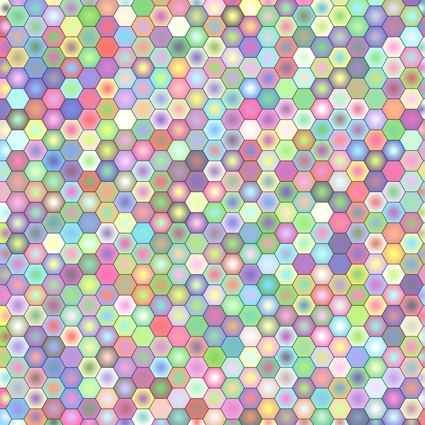 Vector Abstract Geometric Cellular Background Moda Tech Honeycomb Patrón Plantilla — Vector de stock