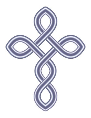Kelt Haçı - Antik Pagan İskandinav Kutsal Knotwork X Sembolü