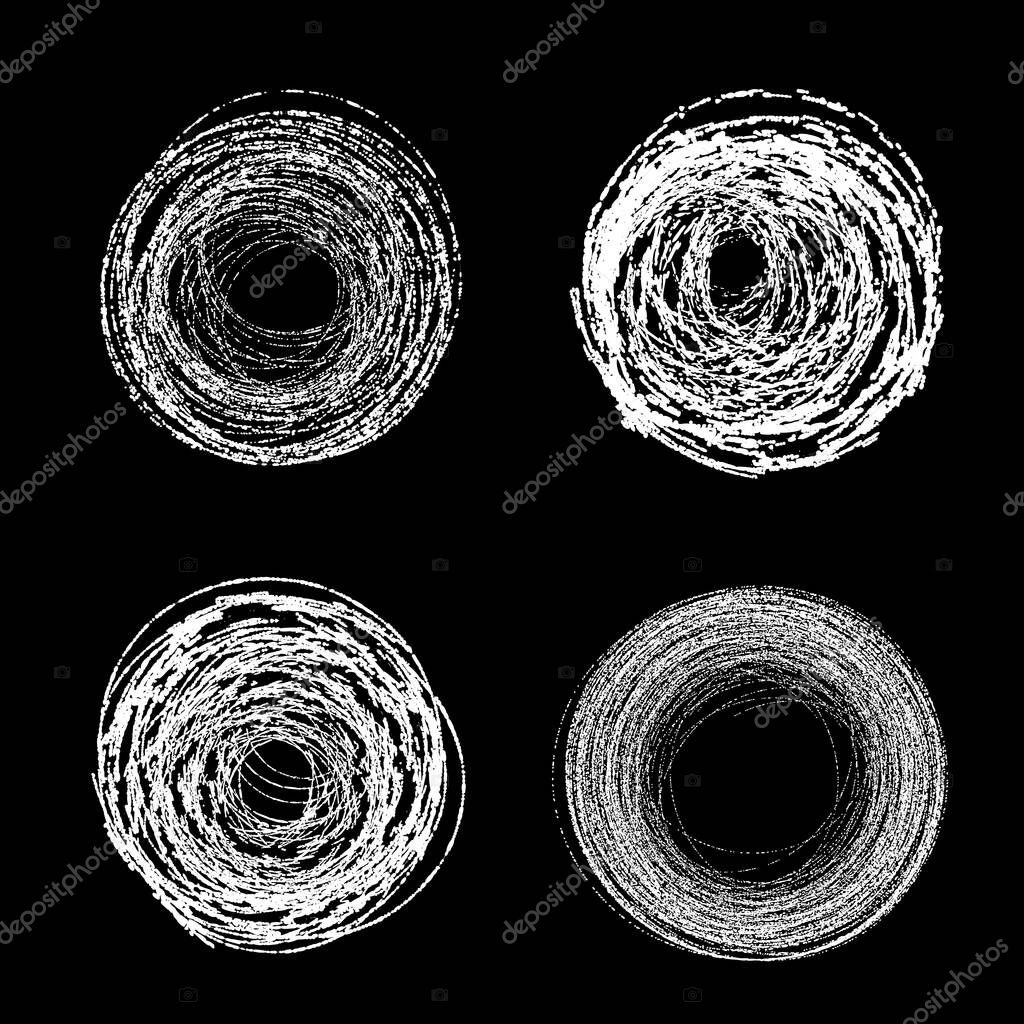 Grunge Black Vector Background