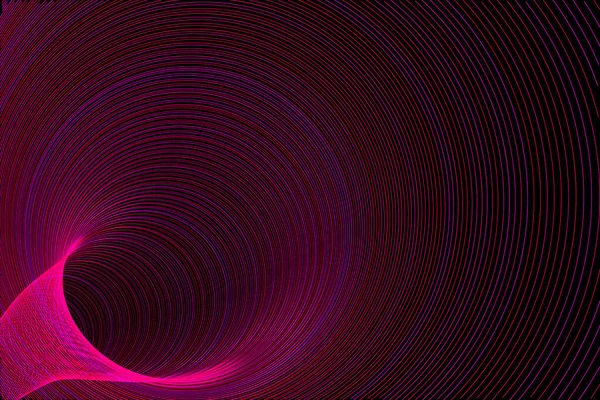 Vector Black Hole Wormhole Concept Background Space Gravitational Funnel Trap — Διανυσματικό Αρχείο