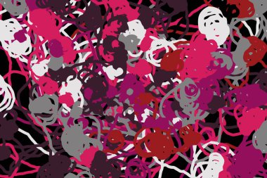 Boya daub ile geniş arkaplan - vektör illüstrasyon