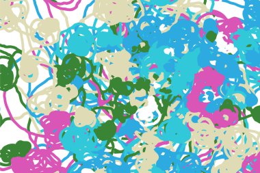 Boya daub ile geniş arkaplan - vektör illüstrasyon