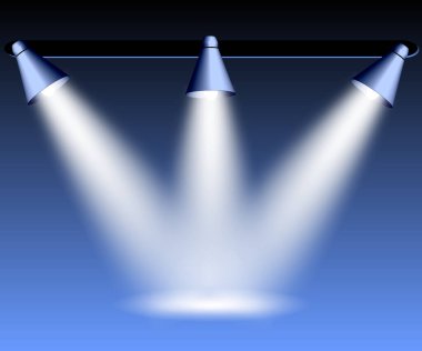 Lamba ışığı - vektör parıltısı illüstrasyonu 
