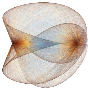 Wave asymmetrical mathematical vector form clipart