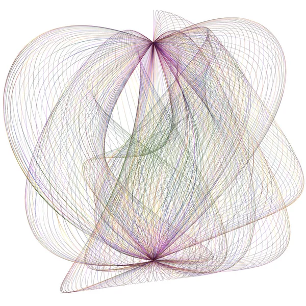Onde Forme Vectorielle Mathématique Asymétrique — Image vectorielle