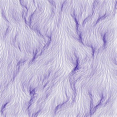 Wavy violet vector fur clipart