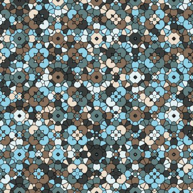 Süslü Karışık Vektör Arkaplanı