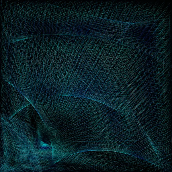 Fil Abstrait Ondes Semi Transparentes — Image vectorielle