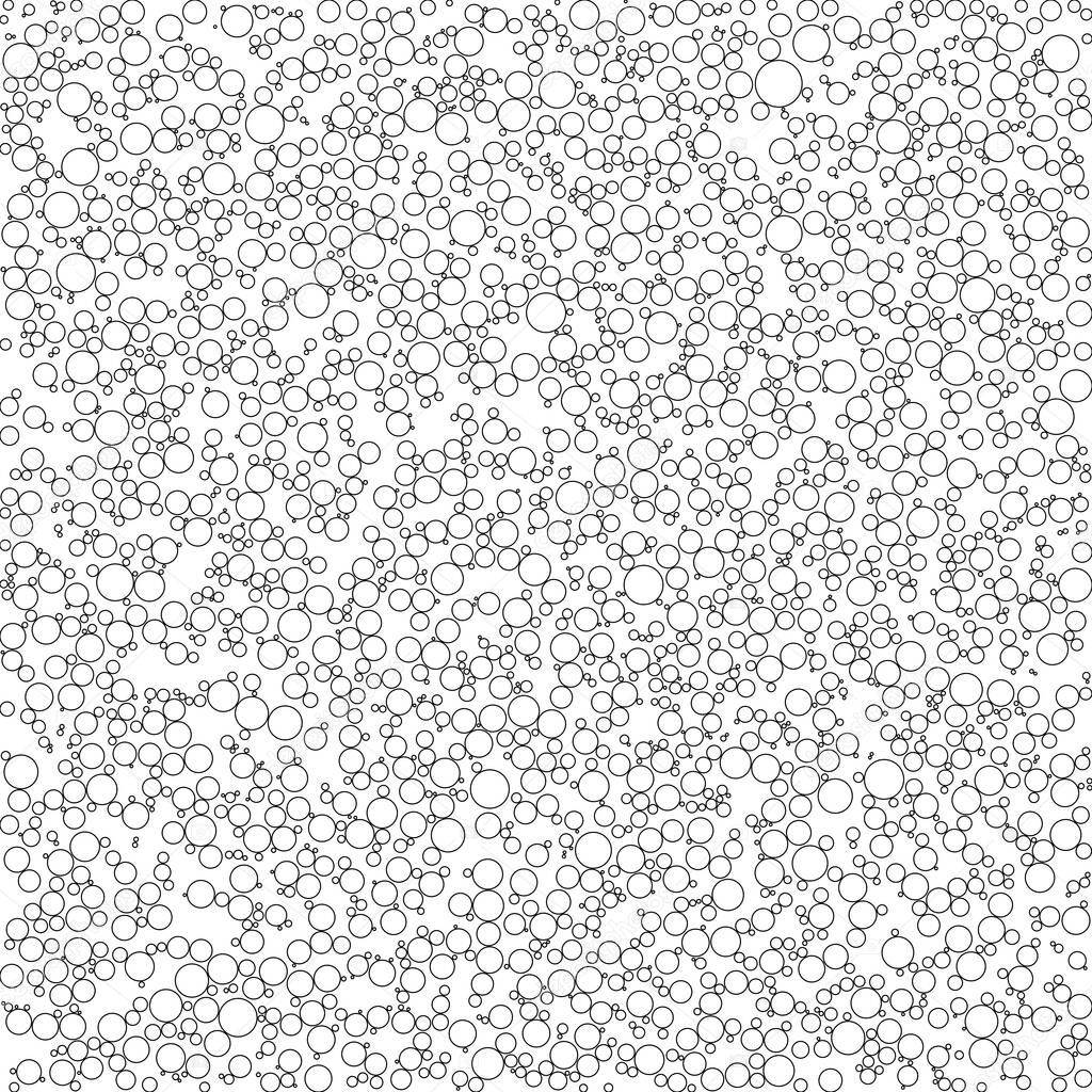 Repeating vector  bubble pattern  