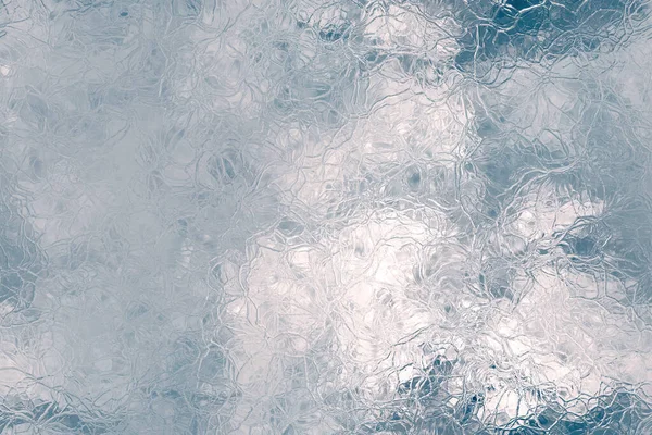广泛而连续的冰模式 — 图库照片