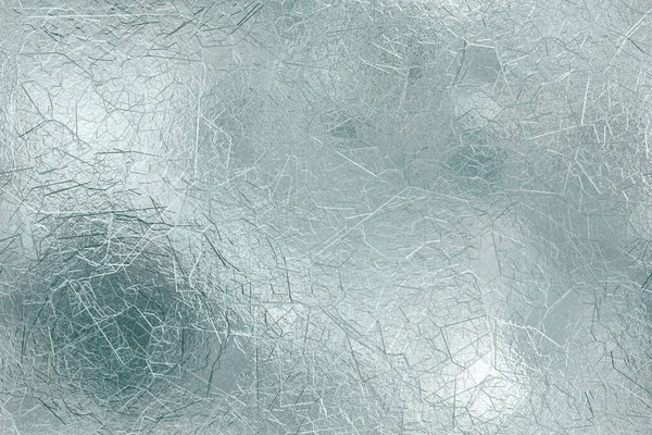 广泛而连续的冰模式 — 图库照片