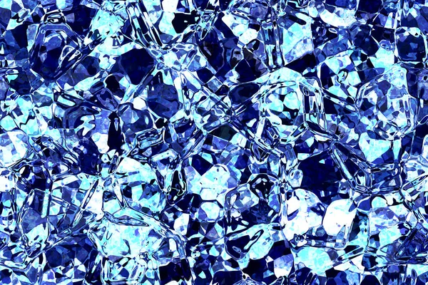 Wide Continuous Crystal Glass Pattern — Stock Photo, Image