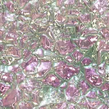 Sürekli çarpan metal folyo deseni  