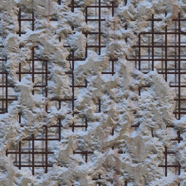 Hasarlı beton yineleme kalıbı  