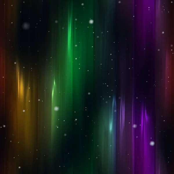 Непрерывная Aurora Borealis Фон — стоковое фото