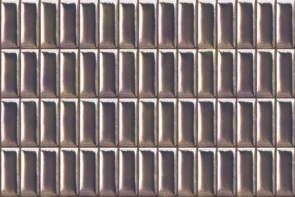 金属タイルの広い連続パターン — ストック写真