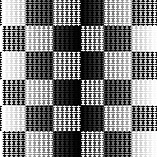 Continuous Geometric Black White Pattern — Stock Photo, Image