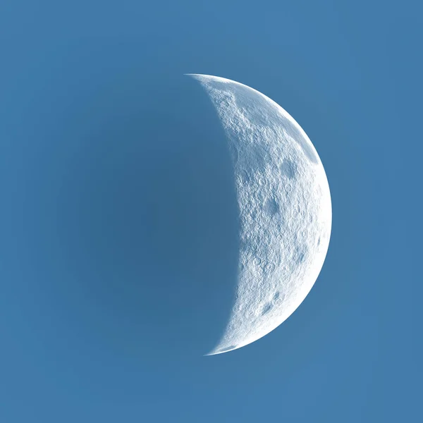 Celestial blue body Moon