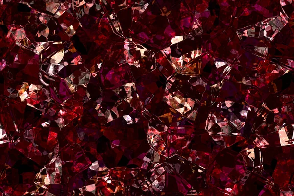 Geniş Sürekli Kristal Cam Deseni — Stok fotoğraf
