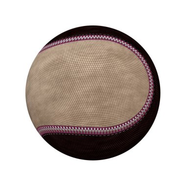 Tenis topu - beyaz arkaplan nesnesinde izole