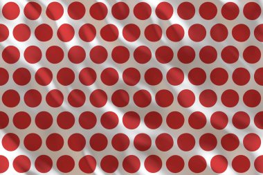 Devamlı ipek noktalı kumaş deseni