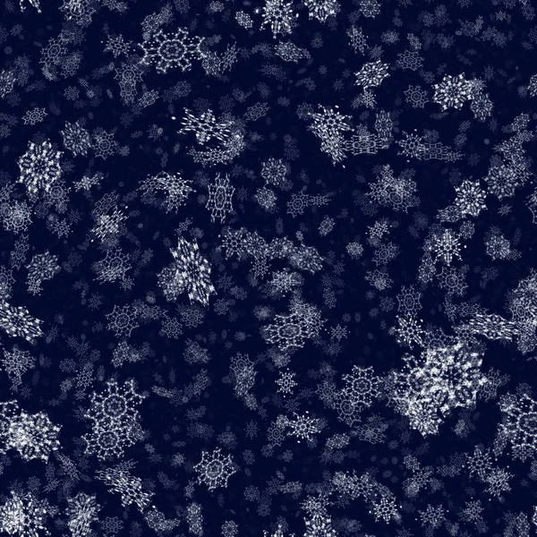 Hintergrund Mit Schneeflocke Wiederholen — Stockfoto