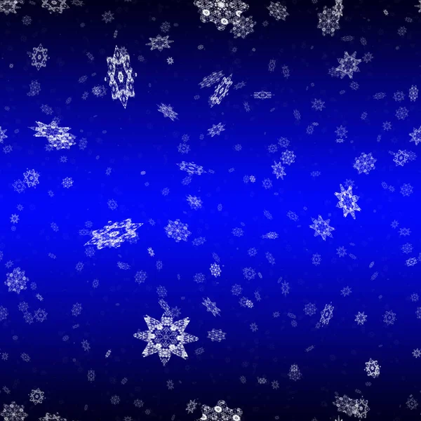 Repeating Background Snowflake — Stock Photo, Image