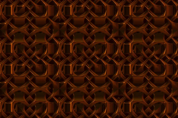 Repeating copper Celtic background