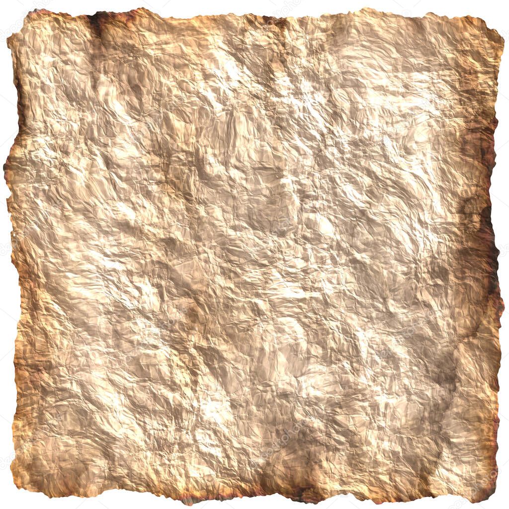 Crumple aged paper background