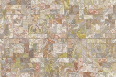 Geniş mermer dilimleme duvarcılık arka planı tekrarlanıyor  