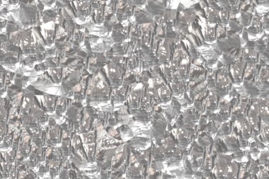 Geniş şeffaf şeffaf buz deseni  