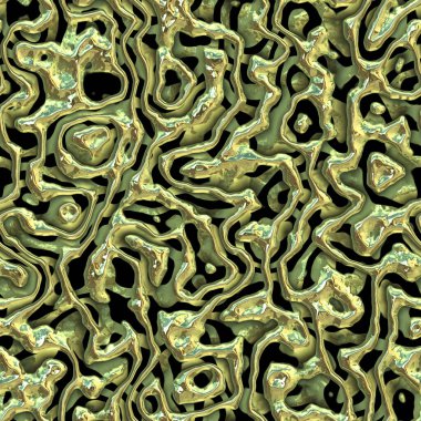 Erimiş metal arka planı tekrarlanıyor