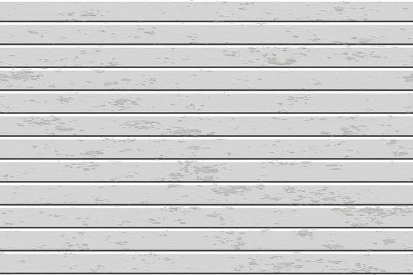 Continuous Batten White Wooden Pattern — Stock Photo, Image