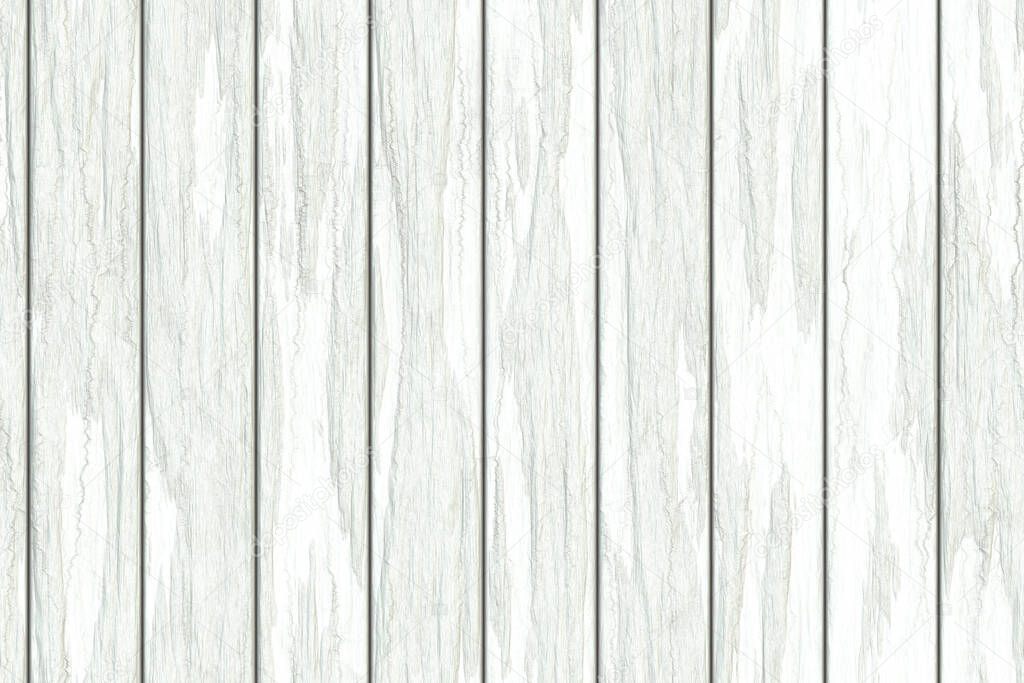 Continuous batten white wooden pattern  