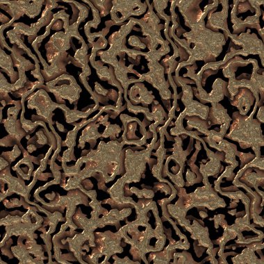 Erimiş metal arka planı tekrarlanıyor