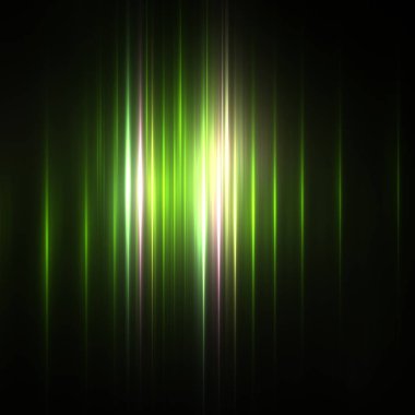 Fraktal Kuzey Işıkları - Fraktal Arkaplan - Fraktal Sanat