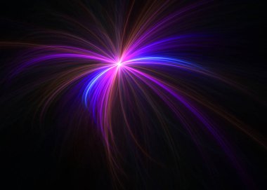 Dans Yıldızı - Fraktal Sanat