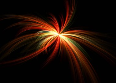 Dans Yıldızı - Fraktal Sanat