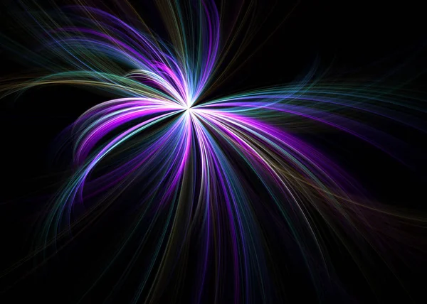 Dans Yıldızı - Fraktal Sanat