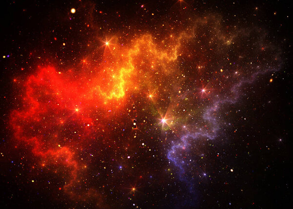 Fractal Nebulosity - Fractal Background